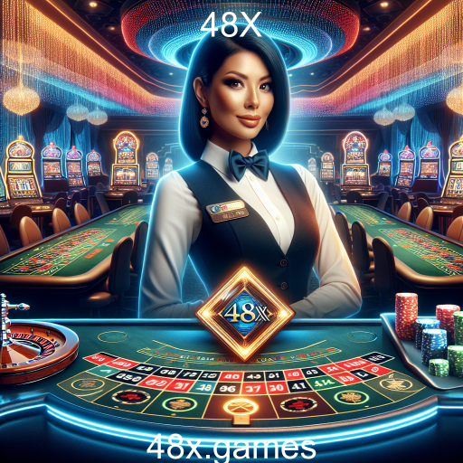 A Experiência Imersiva do Casino Ao Vivo na Plataforma 48X